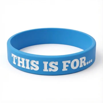 Blue Wristband — This Is For...